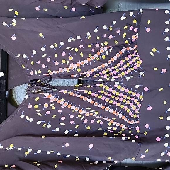 014 FREE PEOPLE Coryn Long Sleeve Mini Dress sz 6 Women's - Picture 6 of 16